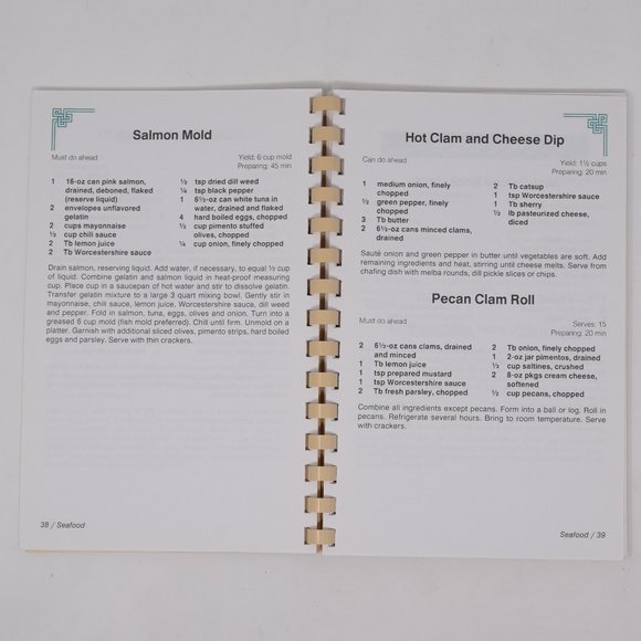 Appetizers Southern Style Junior League Greensboro NC 1992 Vintage Cookbook Food - Picture 14 of 16